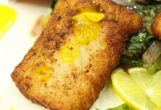 Pan Fried Fish with Lemon Sauce