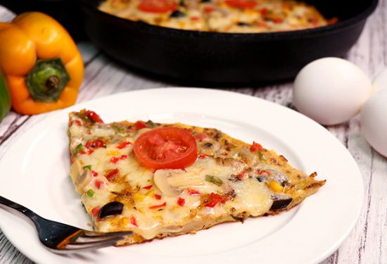 Omelette Pizza Recipe