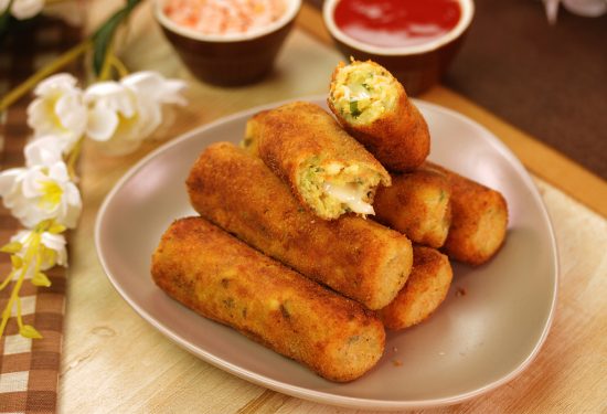 Potato and Cheese Sticks Recipe
