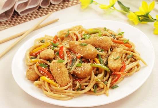 Chicken Noodles (Mongolian Style) Recipe
