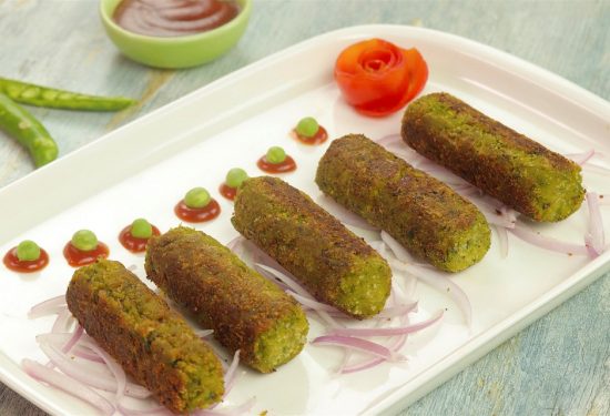 Haray Bharay Kabab Recipe (Healthy Kids Recipe)