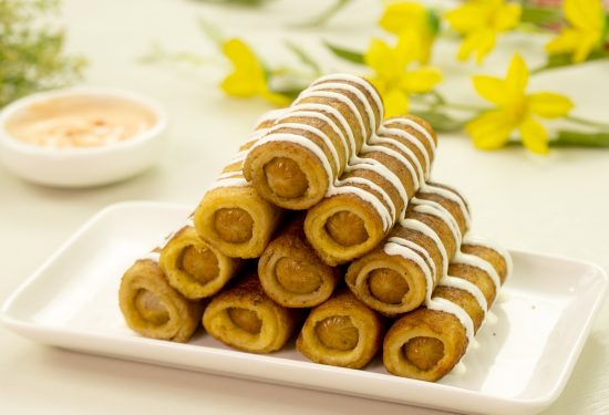 French Toast Sausage Roll Ups Recipe