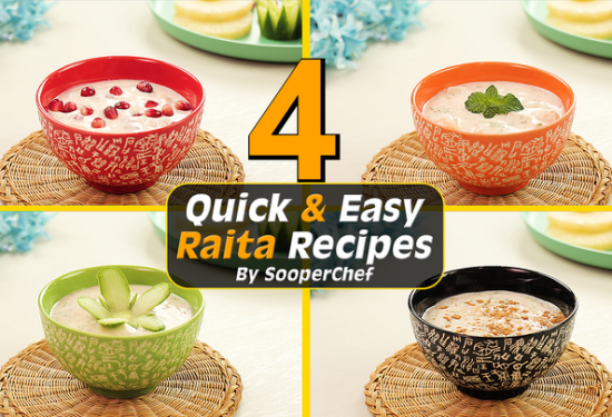 4 Quick and Easy Raita Recipes