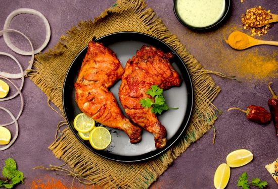 Tandoori Chicken | Tandoori Chicken Restaurant Style with Spicy Red Sauce