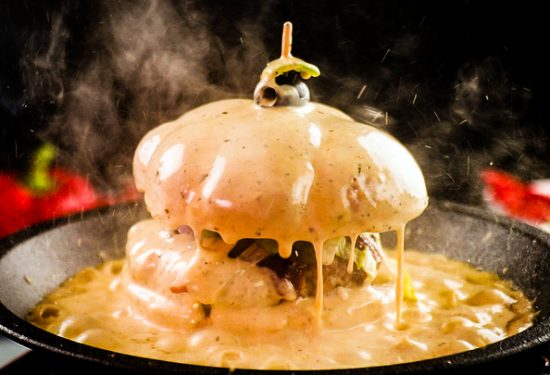 Lava Burger | Restaurant Style Lava Cheese Burger Recipe