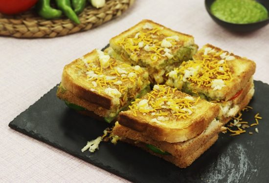 Bombay Sandwich Recipe | Mumbai Street Food