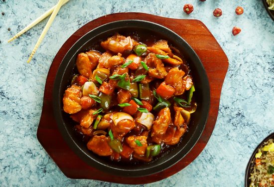 Sizzling Chicken Shashlik Recipe | Restaurant Style Chicken Shashlik