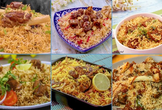 Mutton and Beef Pulao Recipes Collection 3