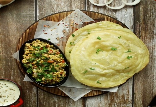 Khageena with Puri Paratha Recipe (Sehri recipe)