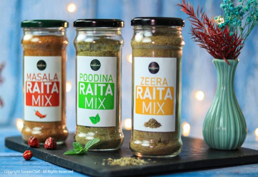 Make and Store Raita Mix