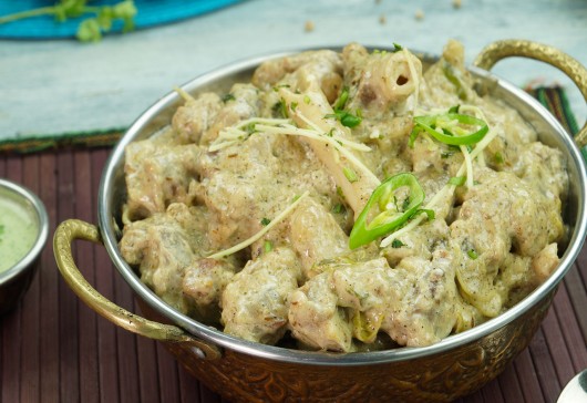 White Mutton Karahi Recipe