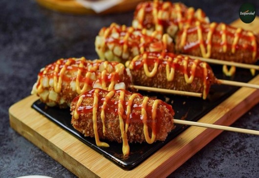 Korean Style Sausage Sticks Recipe
