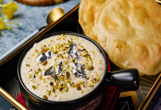 Firni with Puri Recipe  (Eid Special Dessert)