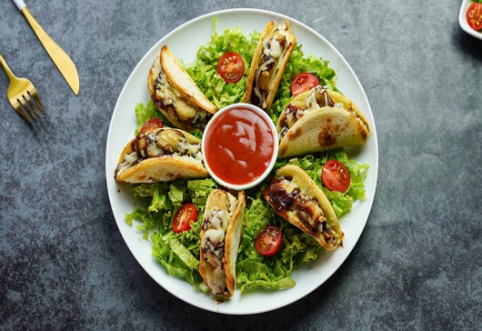 Mini Bread Tacos Recipe | Iftar Recipes
