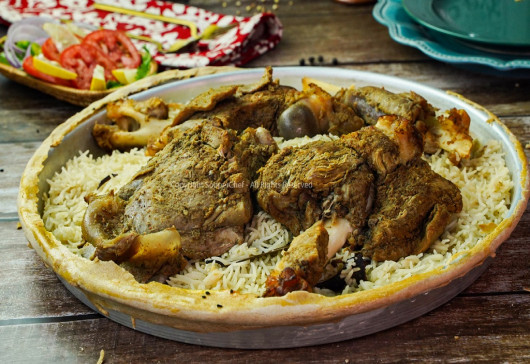Slow Cooked Fusion Turkish Style Lamb
