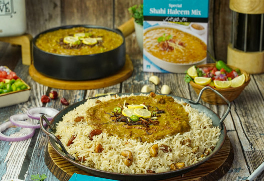 Shahi Haleem with Nuts Pulao Recipe