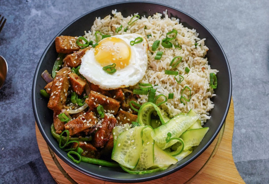 Chicken Tikka Rice Bowl Recipe
