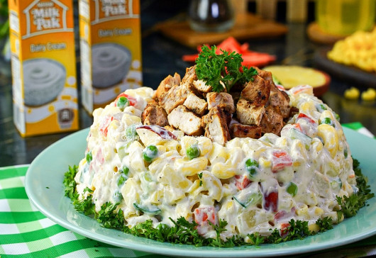 Creamy Chicken Macaroni Salad Recipe