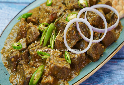 Chatpati Hari Mirch Kaleji Recipes by SooperChef