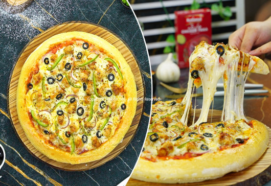 Chicken Tikka Pizza Recipe by SooperChef