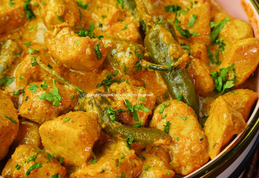 Creamy & Smooth Chicken Achari Handi Recipe by SooperChef