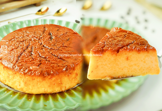 Bread Caramel Pudding Recipe by SooperChef