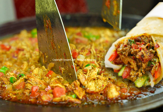 Tawa Chicken Paratha Roll Recipe by SooperChef