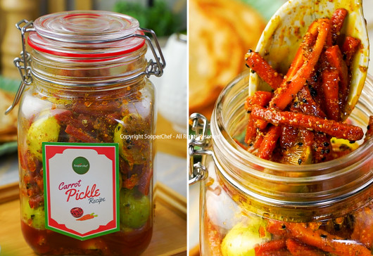 Instant Lemon Carrot Pickle Recipe by SooperChef