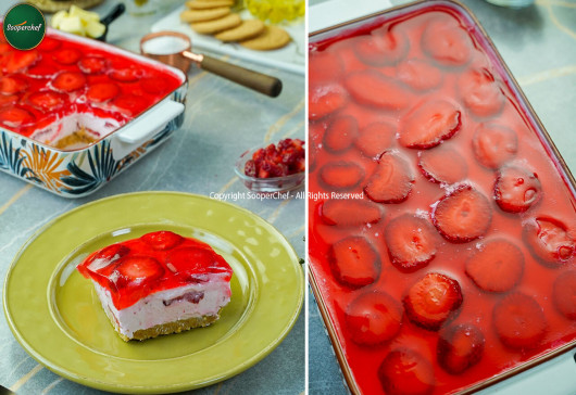 Strawberry Cream Delight Dessert Recipe