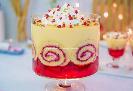 Custard Trifle Dessert Recipe