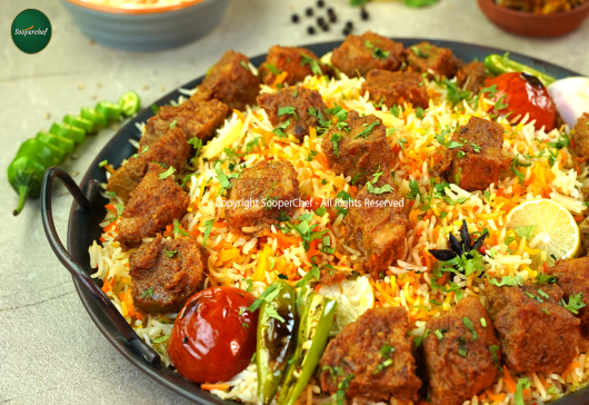 Beef Tikka Rice Platter Recipe