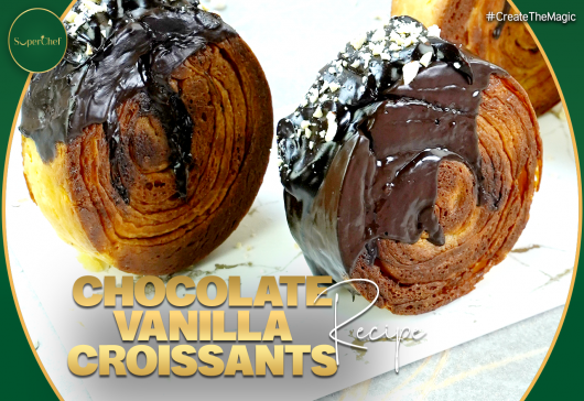 Chocolate Vanilla Croissants Recipe