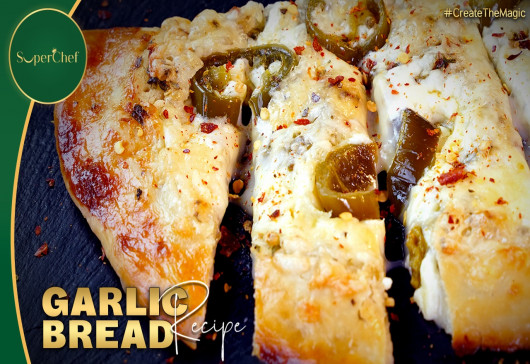 Cheesy Garlic Bread Recipe