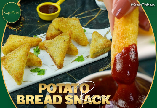 Crispy Bread Potato Toast Recipe