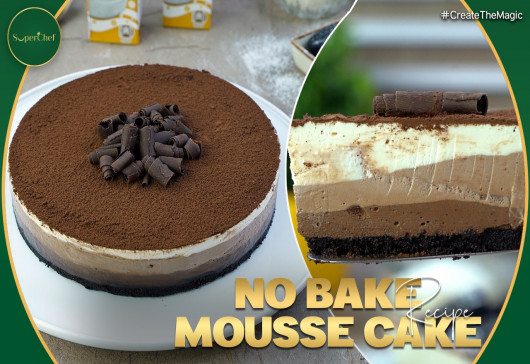 No-Bake Chocolate Mousse Cake Recipe