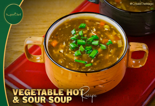 Vegetable Hot and Sour Soup Recipe