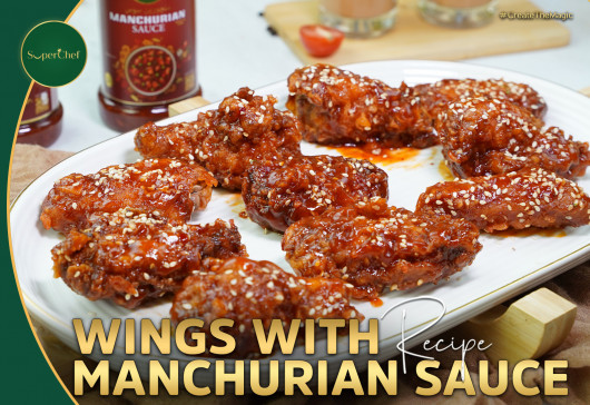 Chicken Wings with Manchurian Sauce