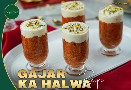 Gajar ka Halwa Shots Recipe