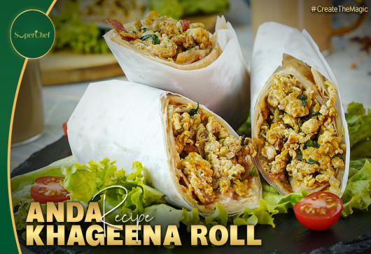 Anda Khagina Roll Recipe