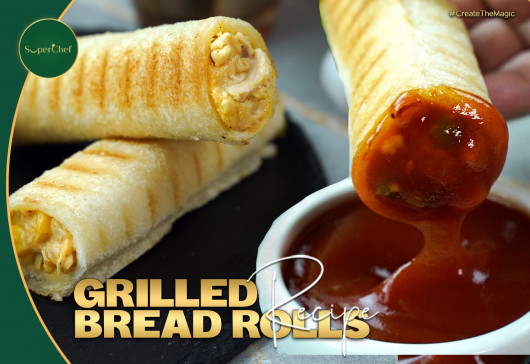 Grilled Bread Rolls Recipe