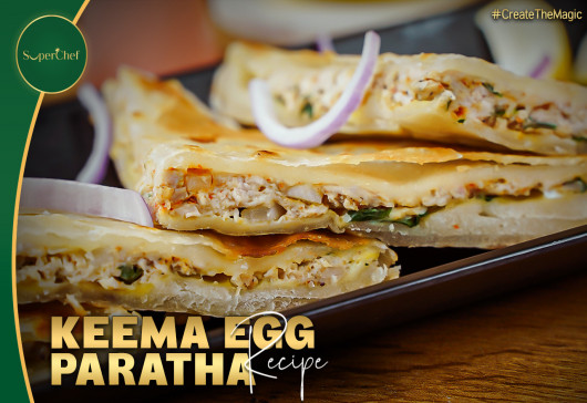 Keema Egg Paratha Recipe