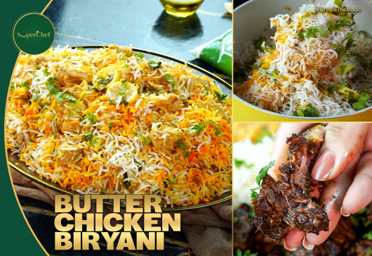 Butter Chicken Biryani Recipe