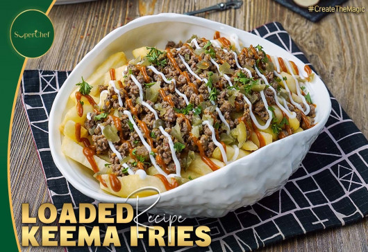 Loaded Keema Fries Recipe