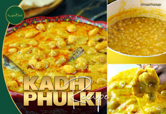 Kadhi Phulki Recipe
