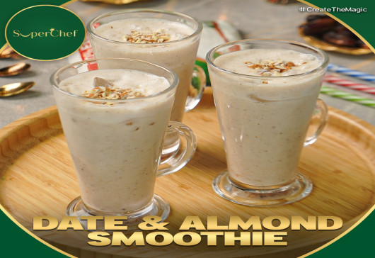 Date & Almonds Smoothie Recipe