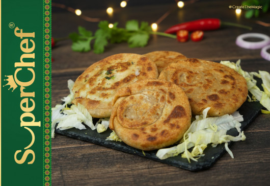 Twisted Aloo Paratha Recipe